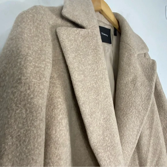 THEORY Clairene Hawthorne Wool Cashmere Coat